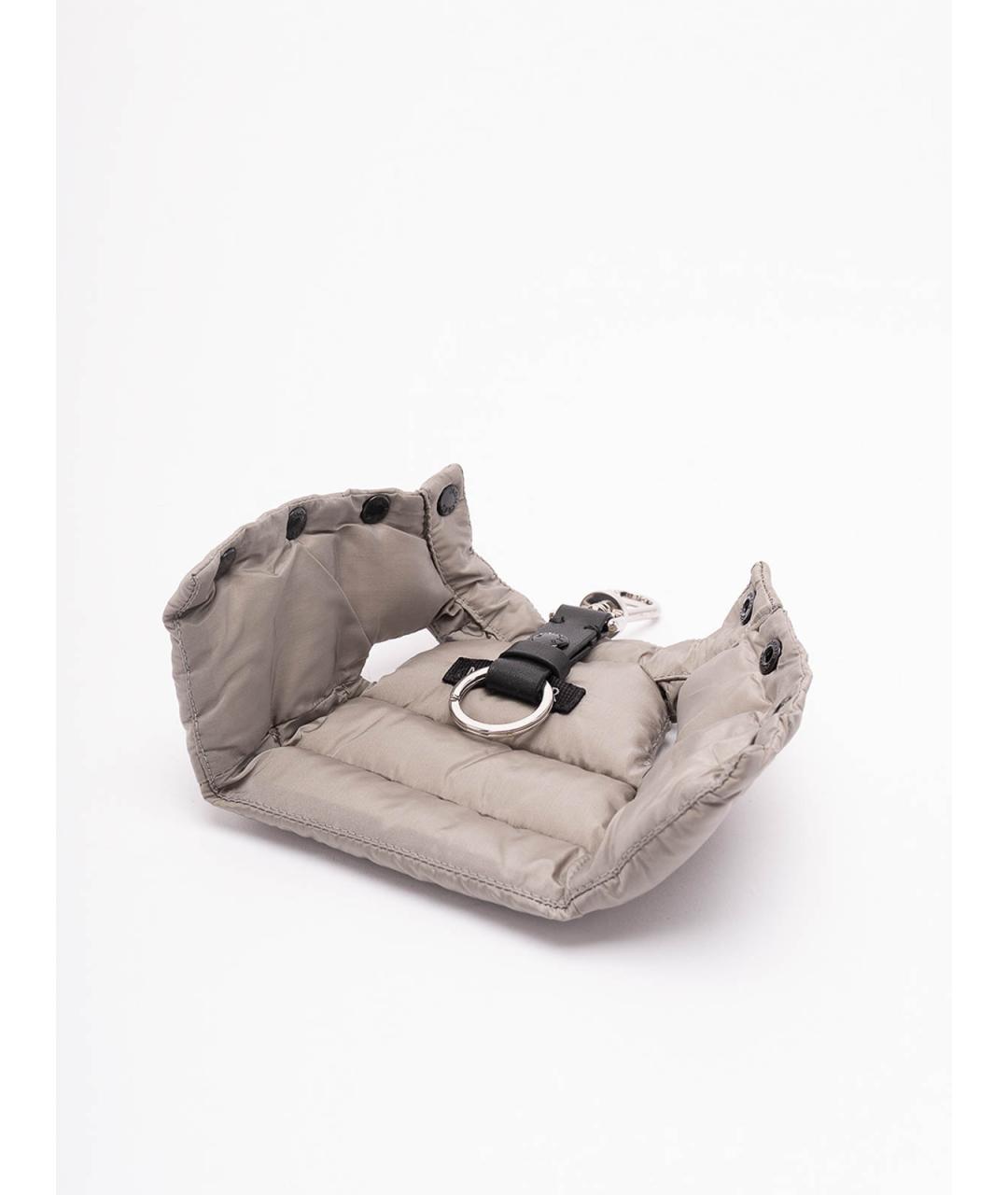 MONCLER Серая ключница, фото 3