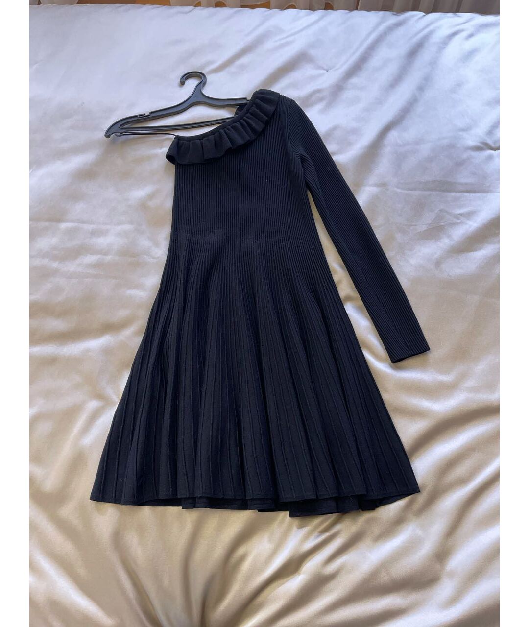 MAX MARA Черное вискозное повседневное платье, фото 2