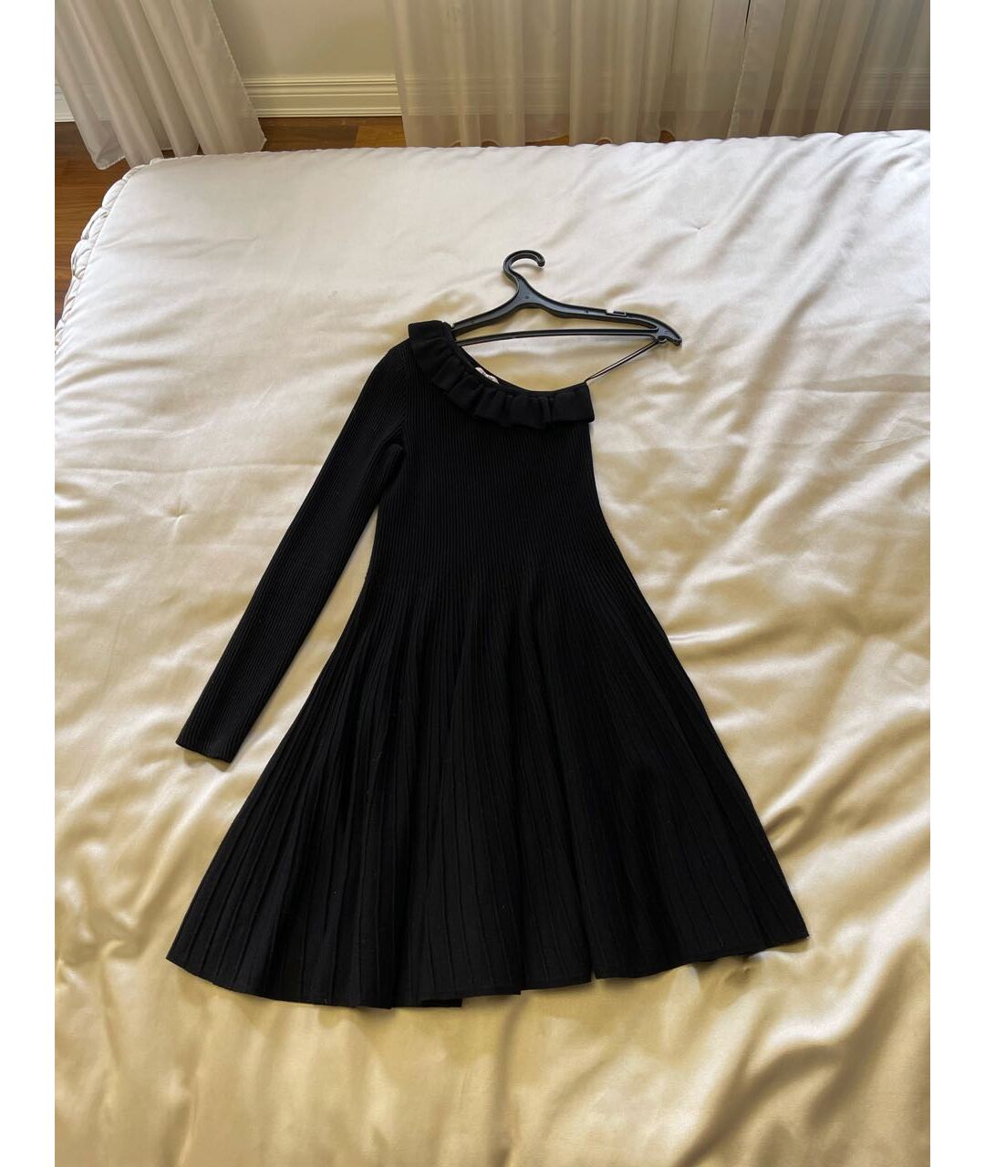 MAX MARA Черное вискозное повседневное платье, фото 4