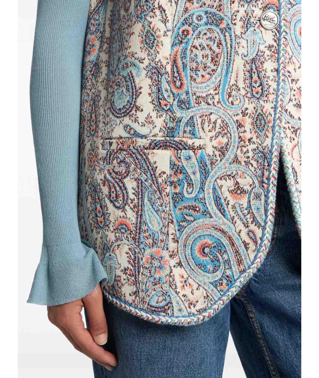 ETRO Мульти хлопковая жилетка, фото 4