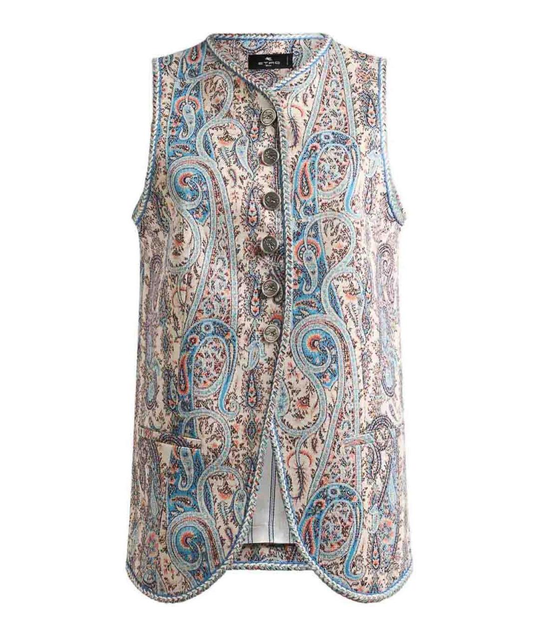 ETRO Мульти хлопковая жилетка, фото 1