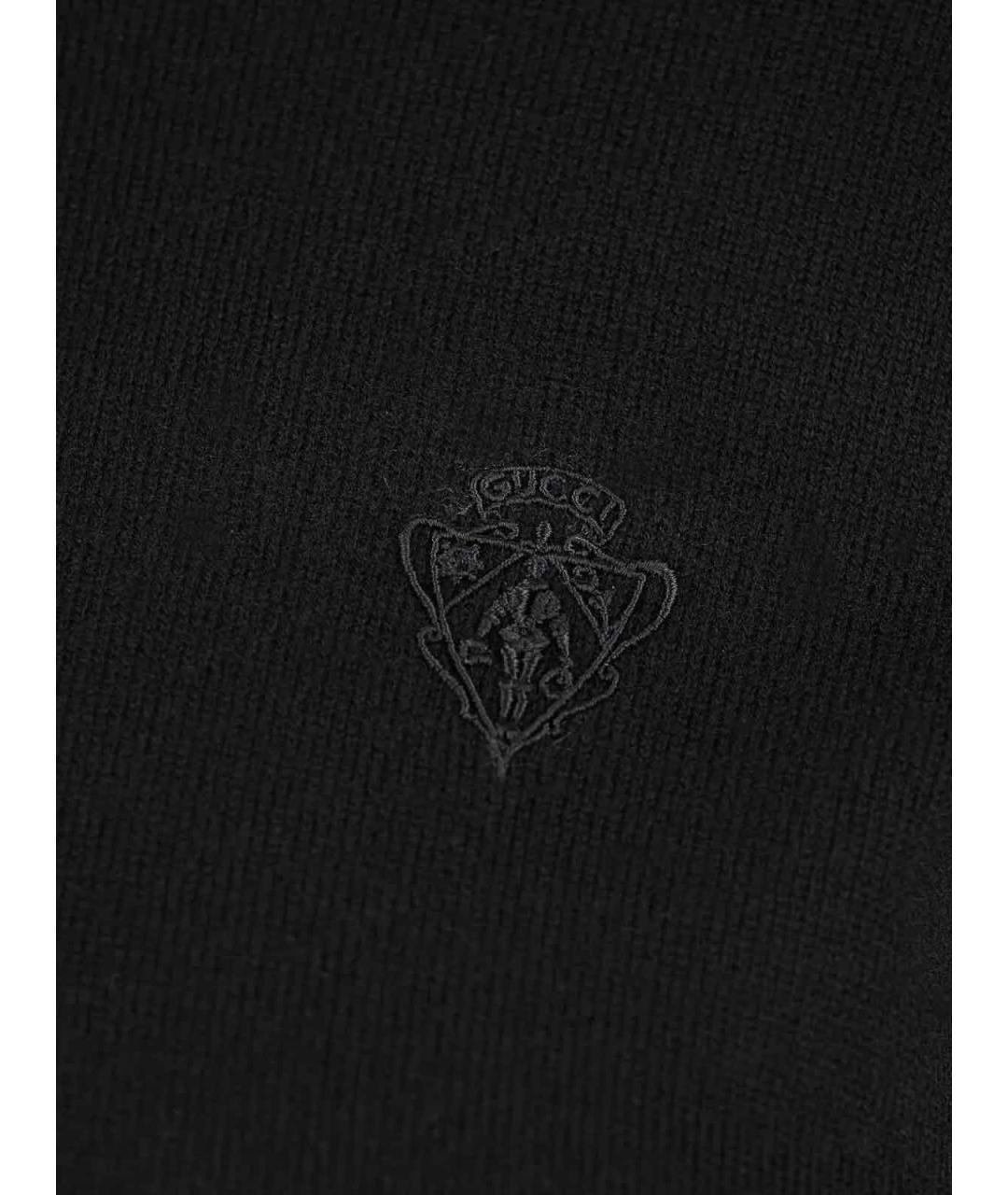 GUCCI Черная шерстяная водолазка, фото 4