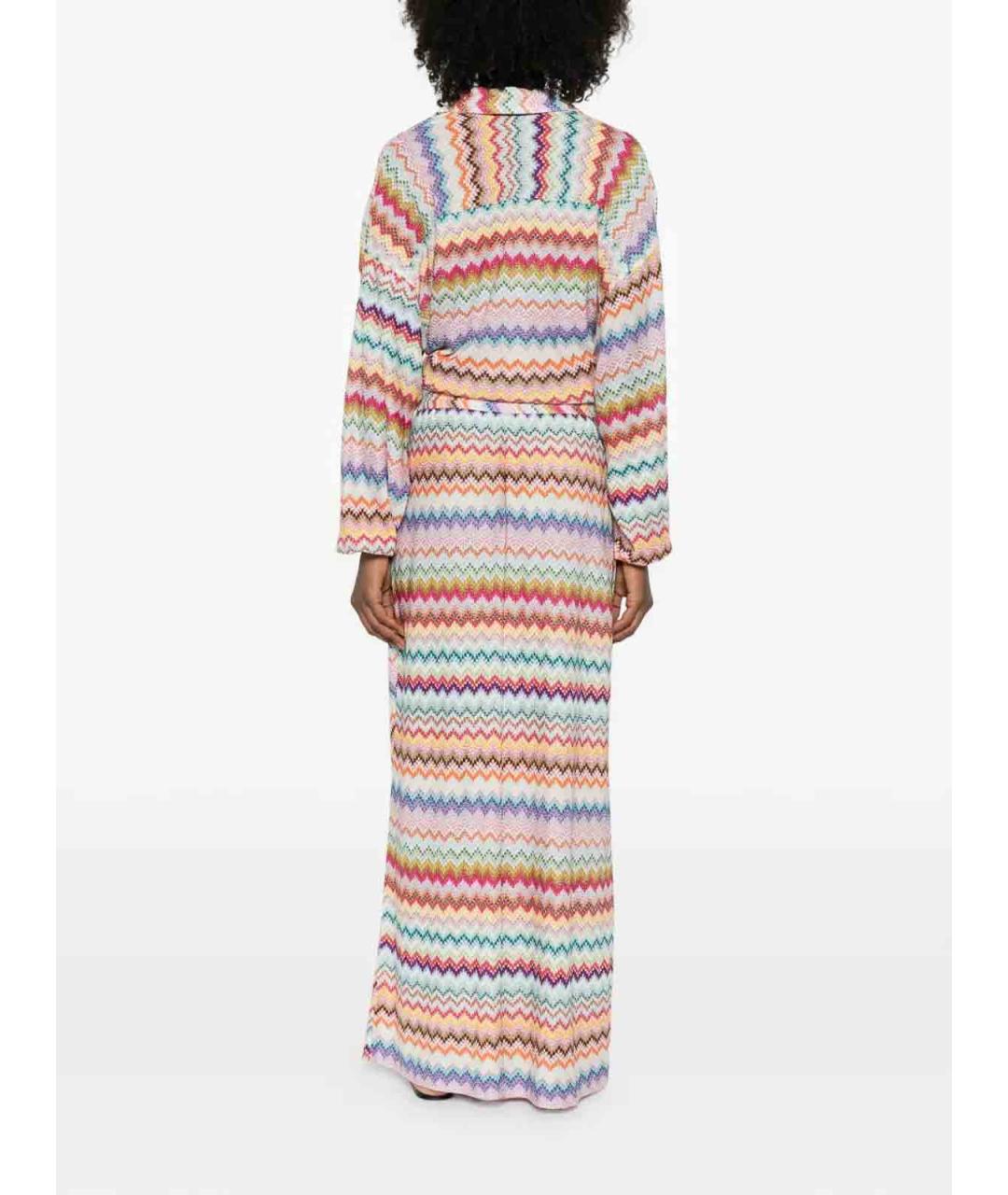 MISSONI Мульти вискозные брюки широкие, фото 3
