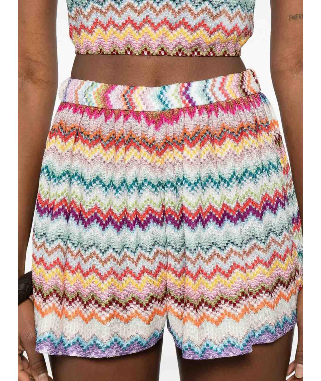 MISSONI Мульти вискозные шорты, фото 4