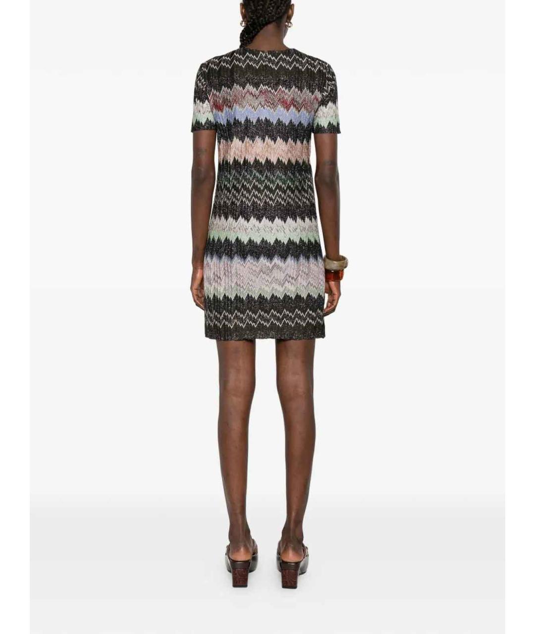 MISSONI Мульти вискозное повседневное платье, фото 5