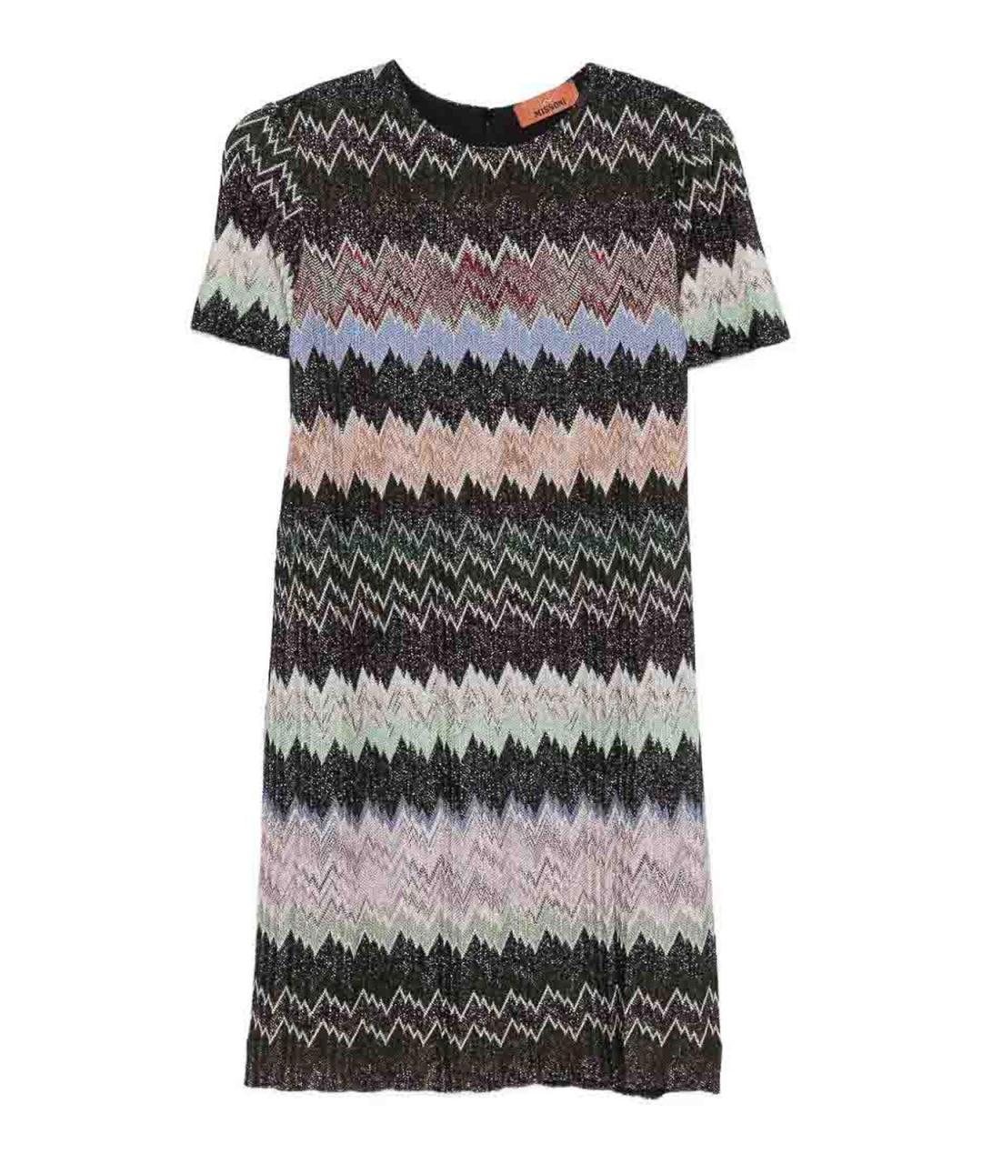 MISSONI Мульти вискозное повседневное платье, фото 1