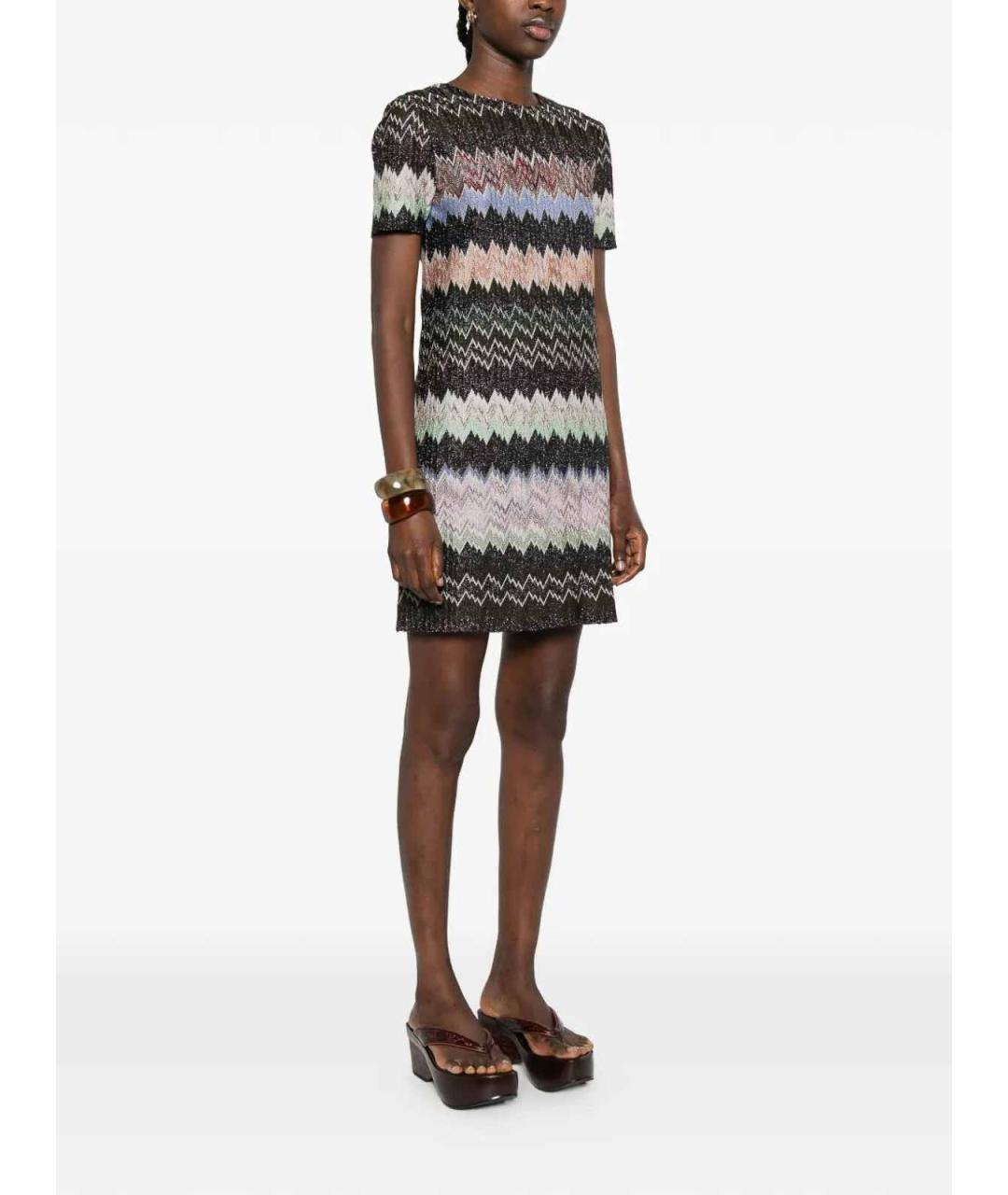 MISSONI Мульти вискозное повседневное платье, фото 4