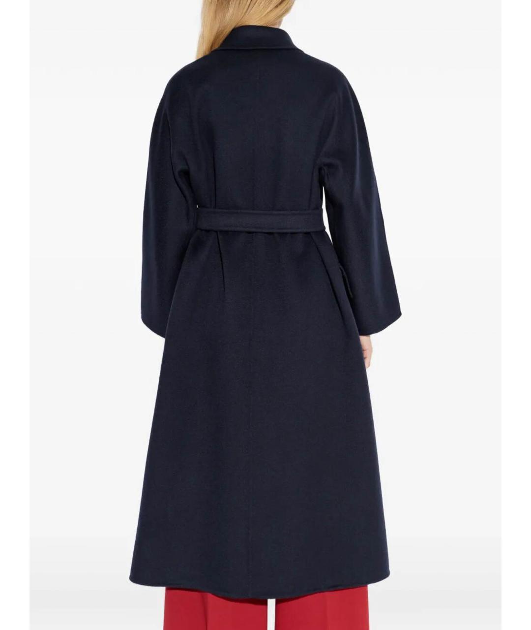 MAX MARA Синее кашемировое пальто, фото 4