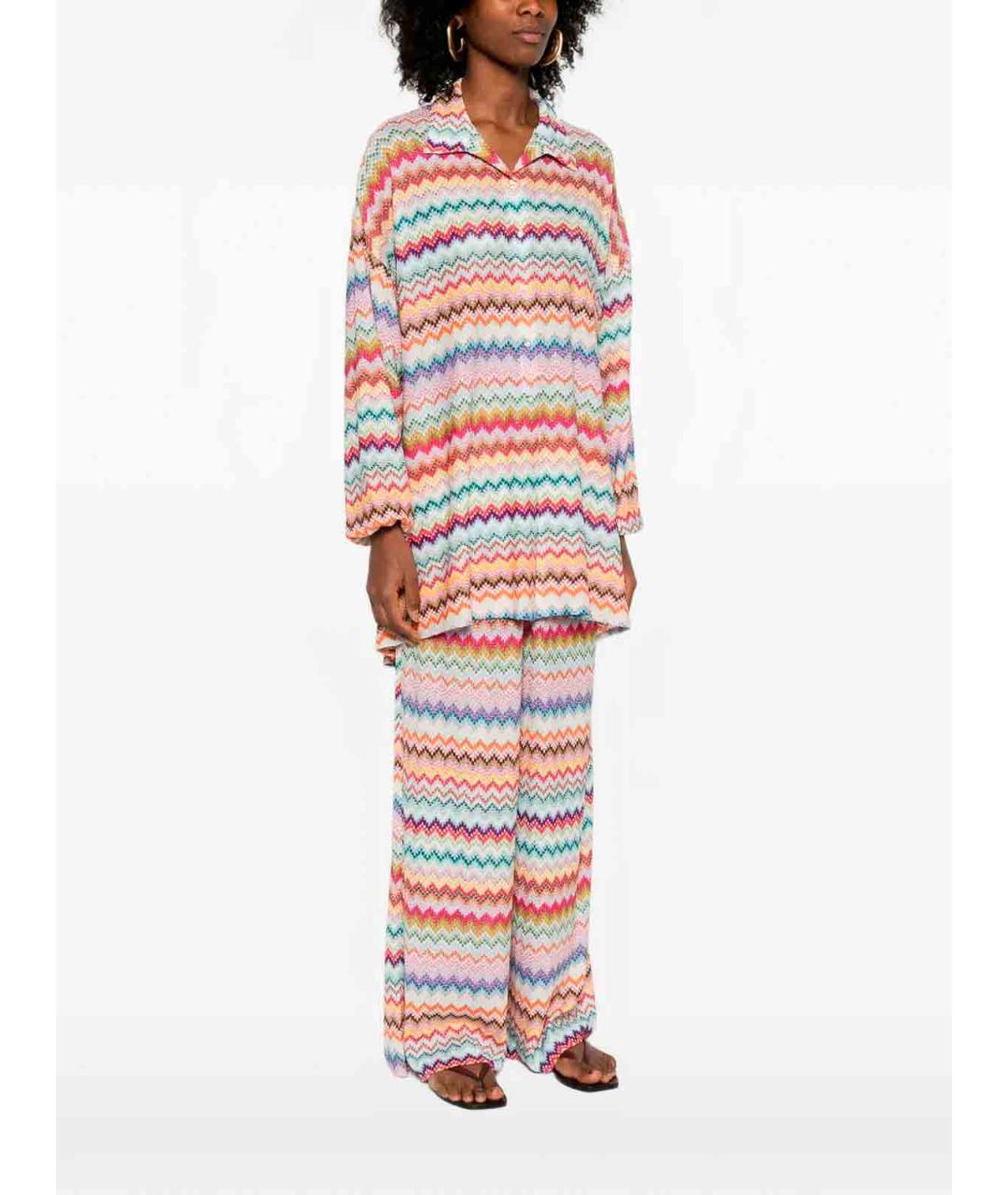 MISSONI Мульти вискозная рубашка, фото 5