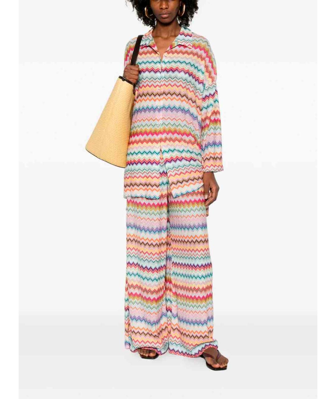 MISSONI Мульти вискозная рубашка, фото 2