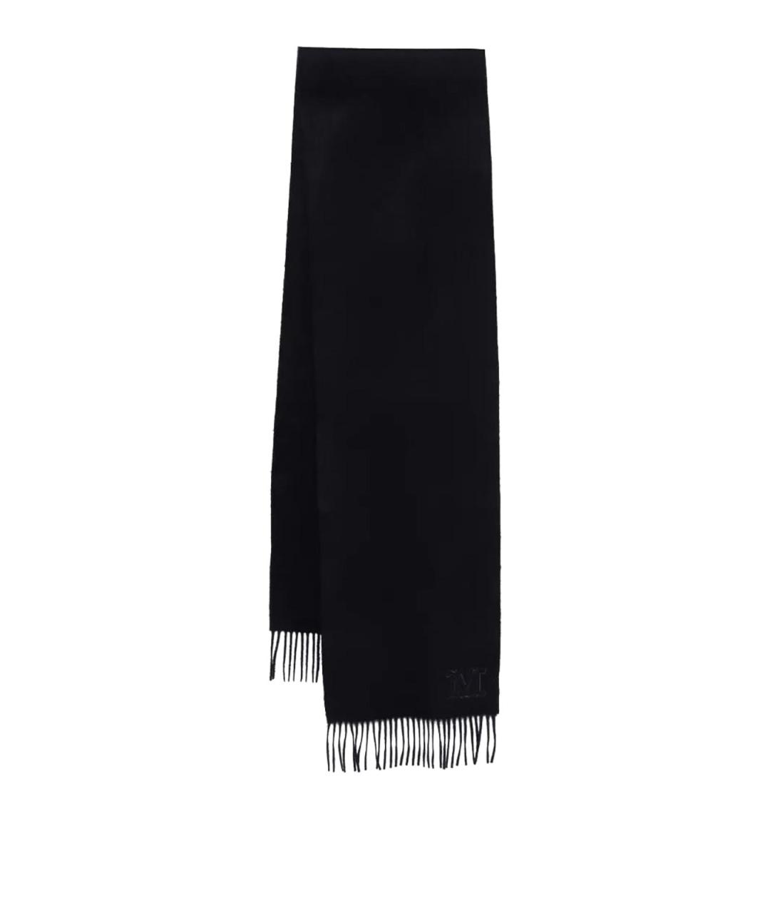 MAX MARA Синий кашемировый шарф, фото 1