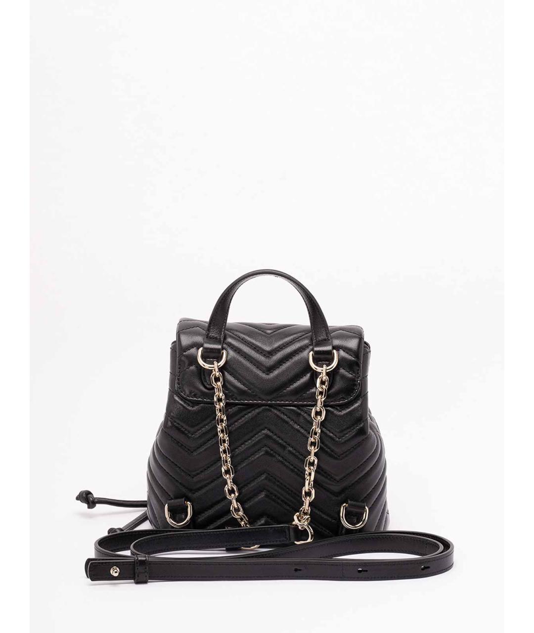 GUCCI Черный кожаный рюкзак, фото 2