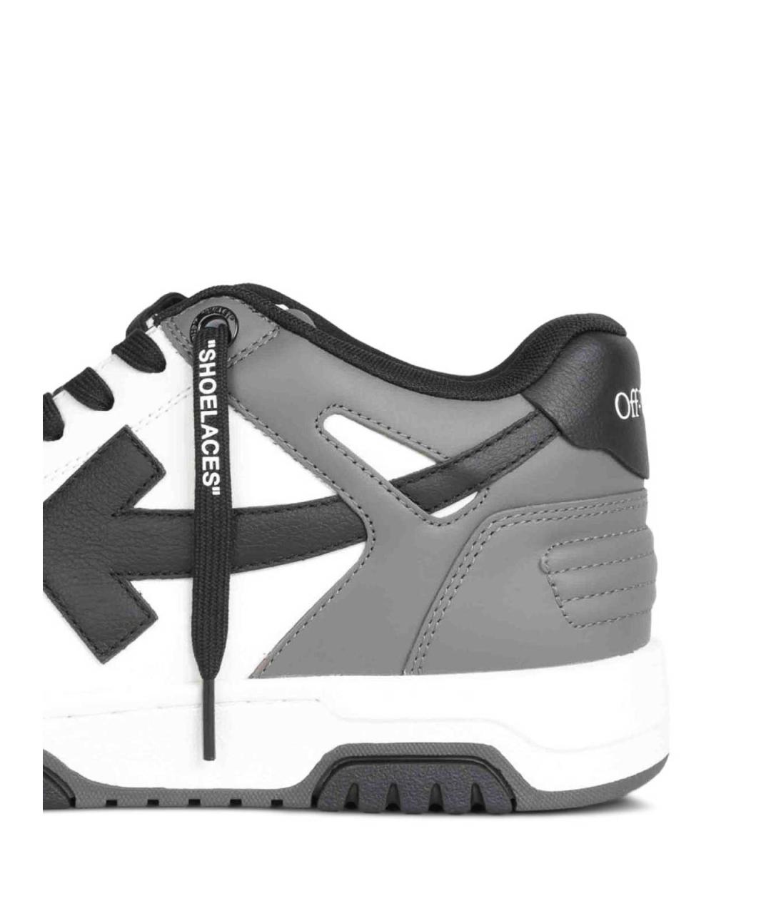 OFF-WHITE Мульти резиновые низкие кроссовки / кеды, фото 5