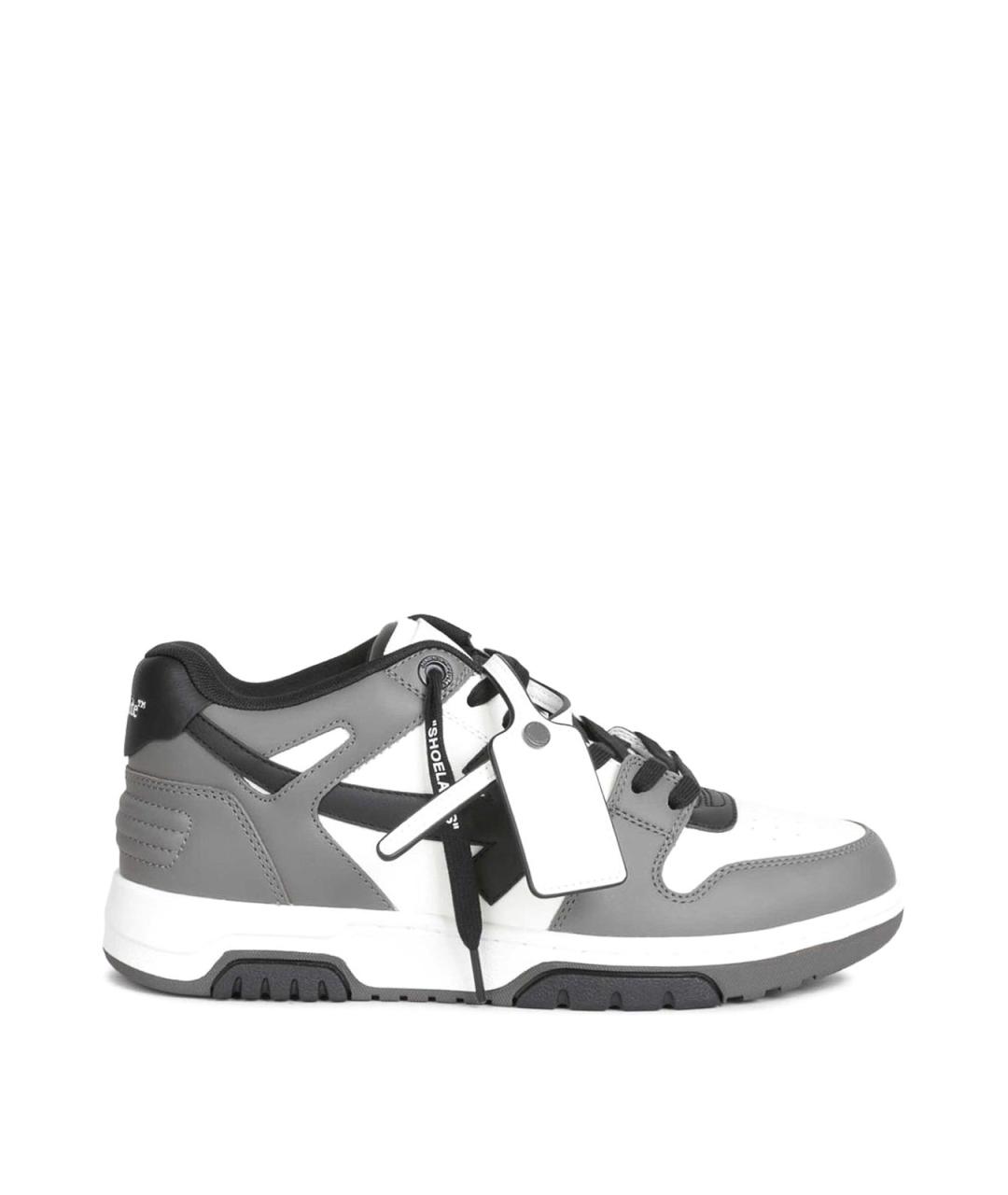OFF-WHITE Мульти резиновые низкие кроссовки / кеды, фото 1