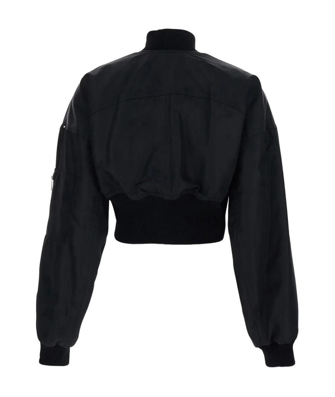 SPORTMAX Черная полиамидовая куртка, фото 2
