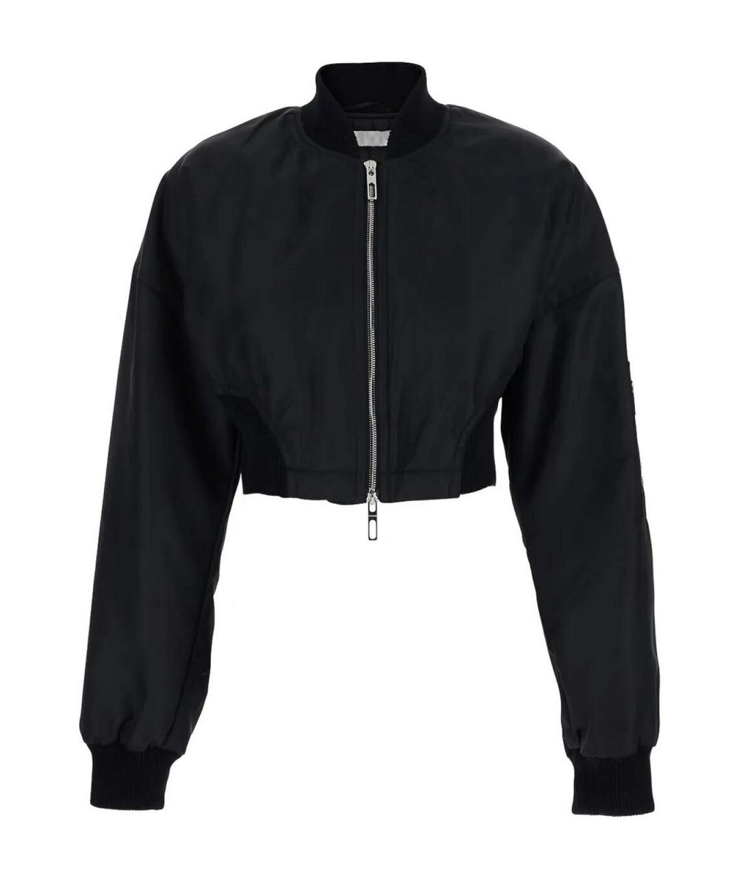 SPORTMAX Черная полиамидовая куртка, фото 1