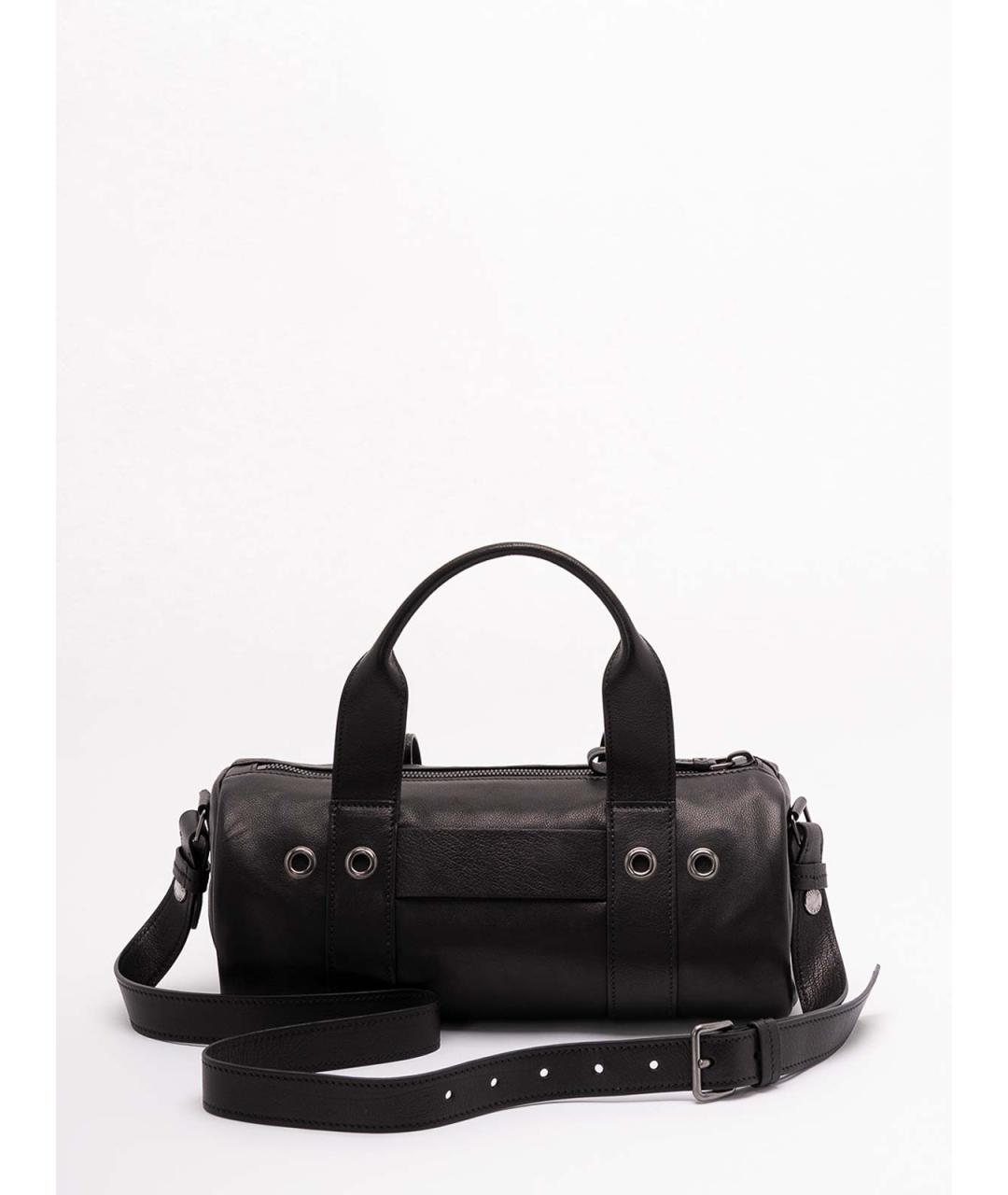 PRADA Черная кожаная сумка тоут, фото 2