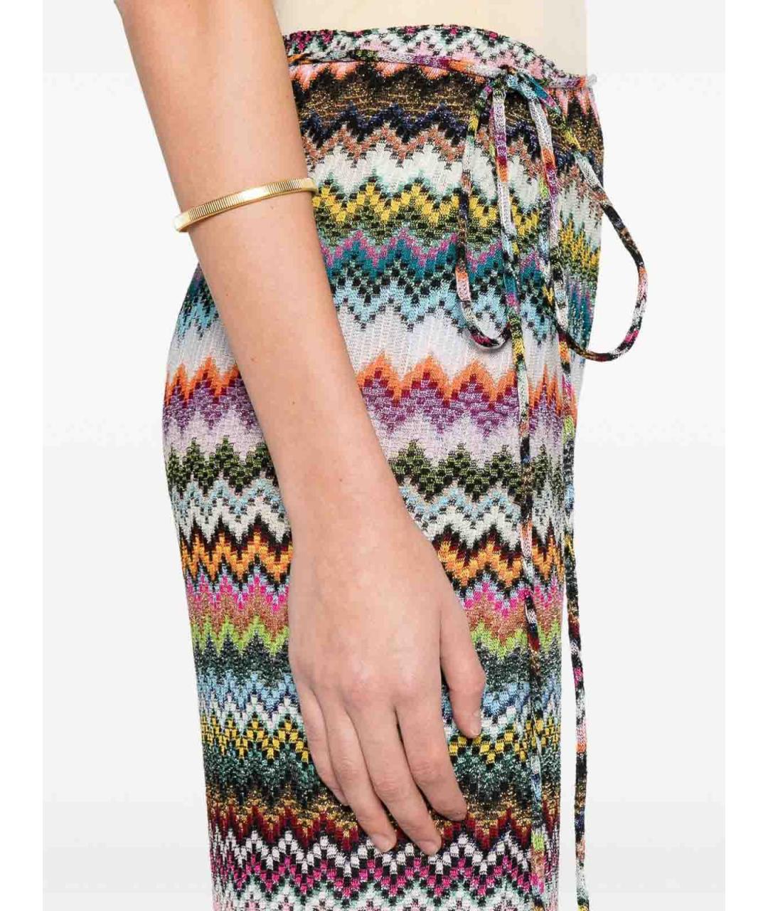 MISSONI Мульти вискозная юбка макси, фото 4