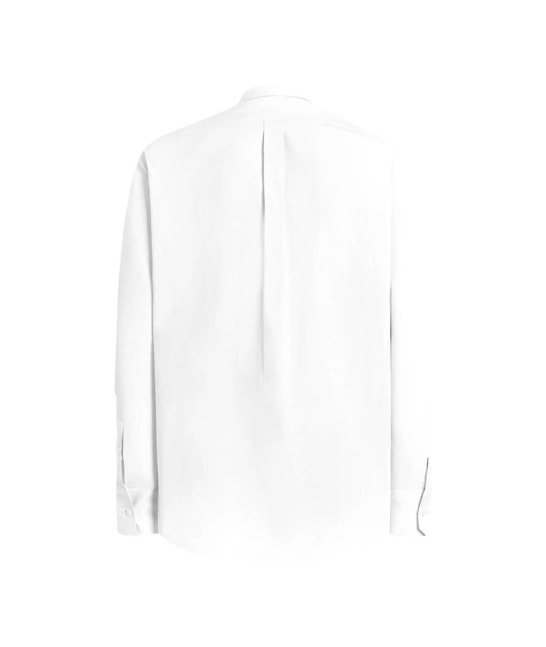 DOLCE&GABBANA Белая хлопковая классическая рубашка, фото 2