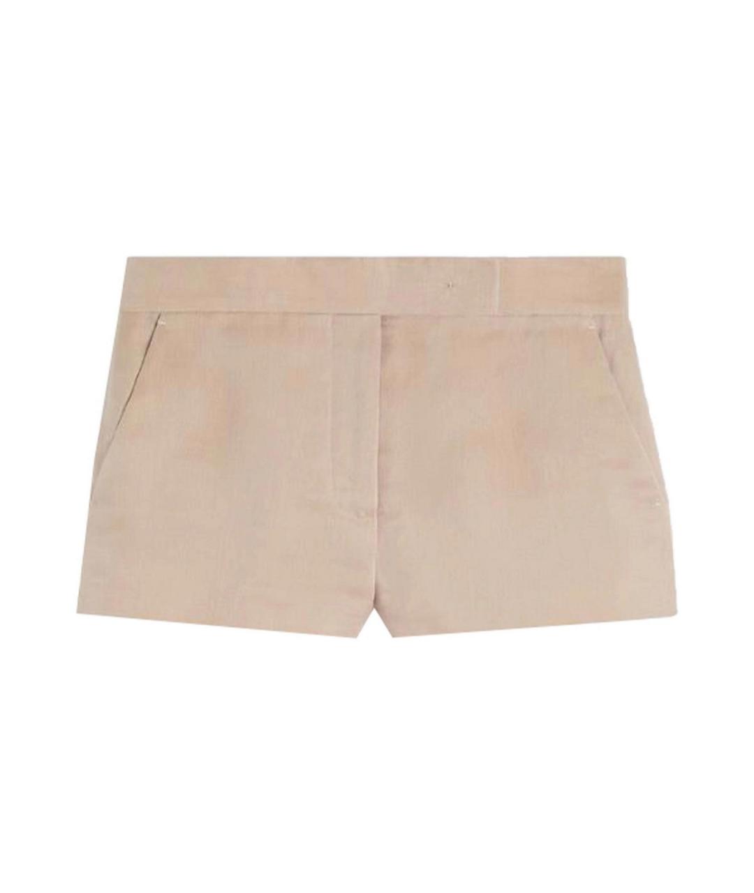 MAX MARA Бежевые шорты, фото 1