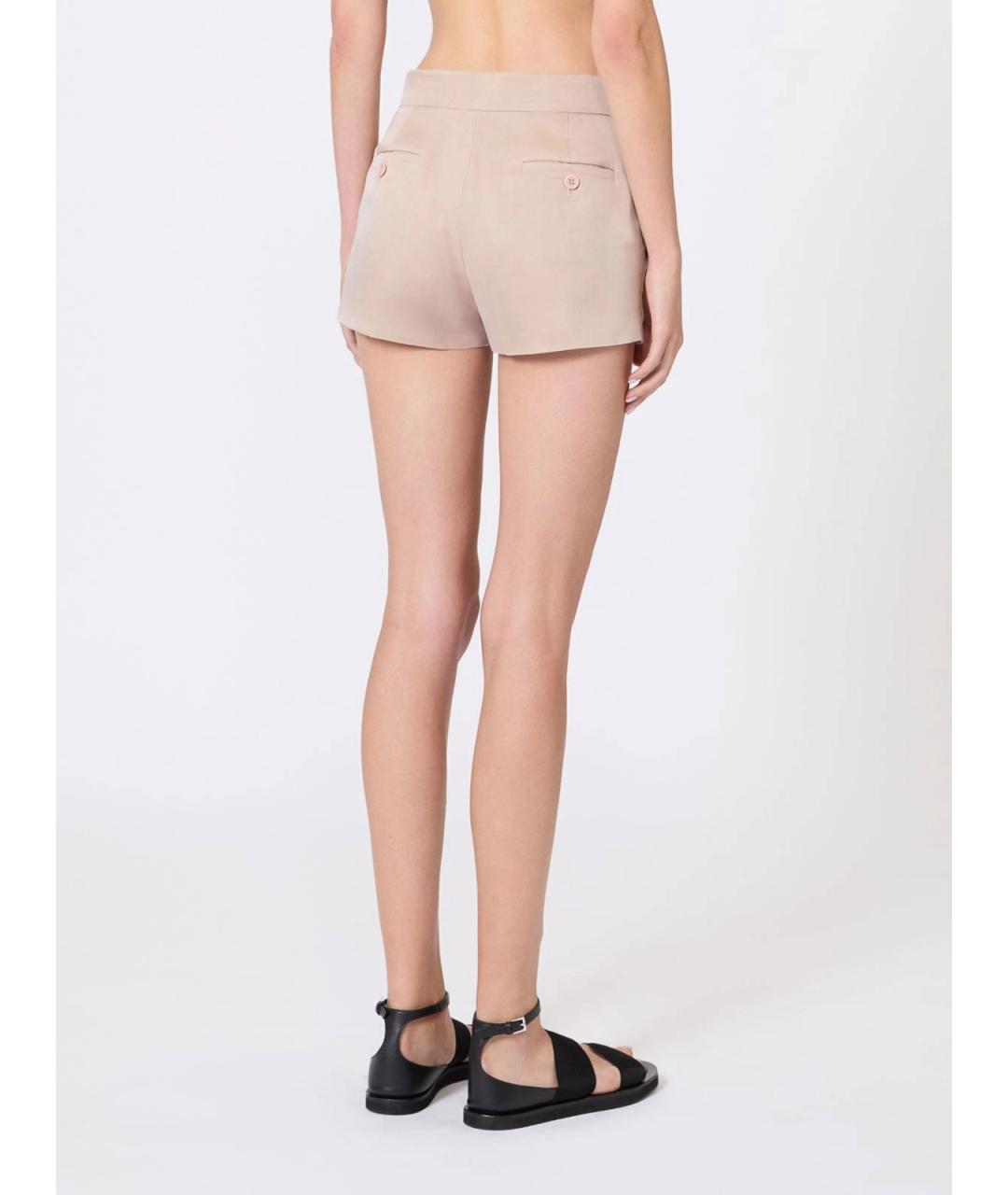 MAX MARA Бежевые шорты, фото 3