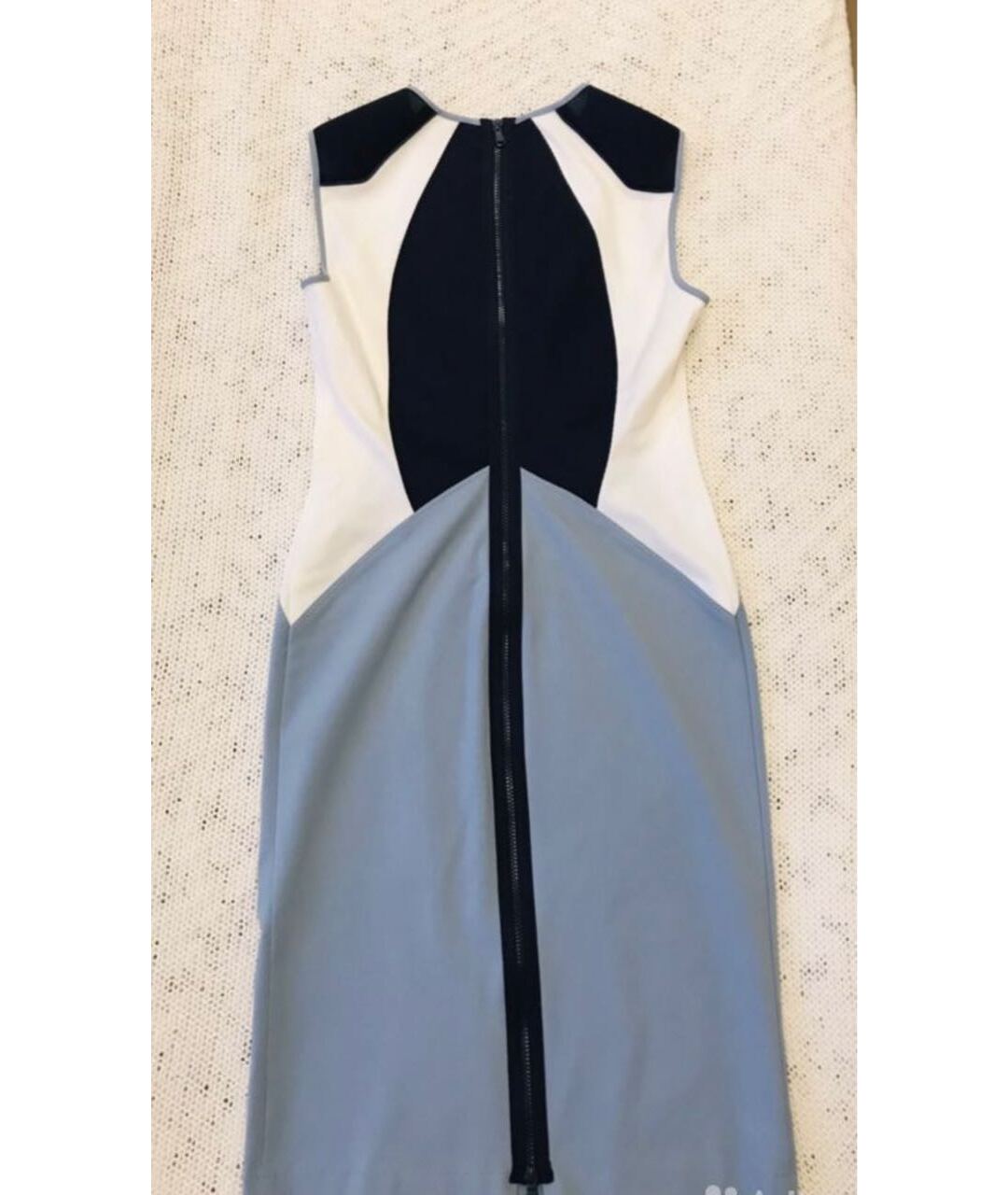 PHILOSOPHY DI LORENZO SERAFINI Голубое вискозное повседневное платье, фото 2