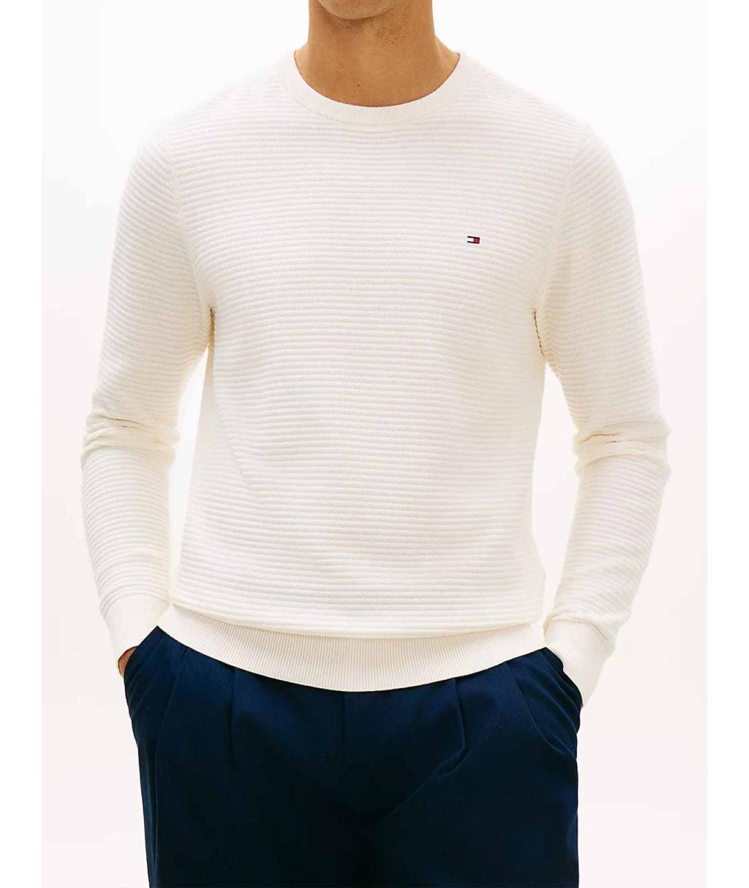 TOMMY HILFIGER Белый джемпер / свитер, фото 2