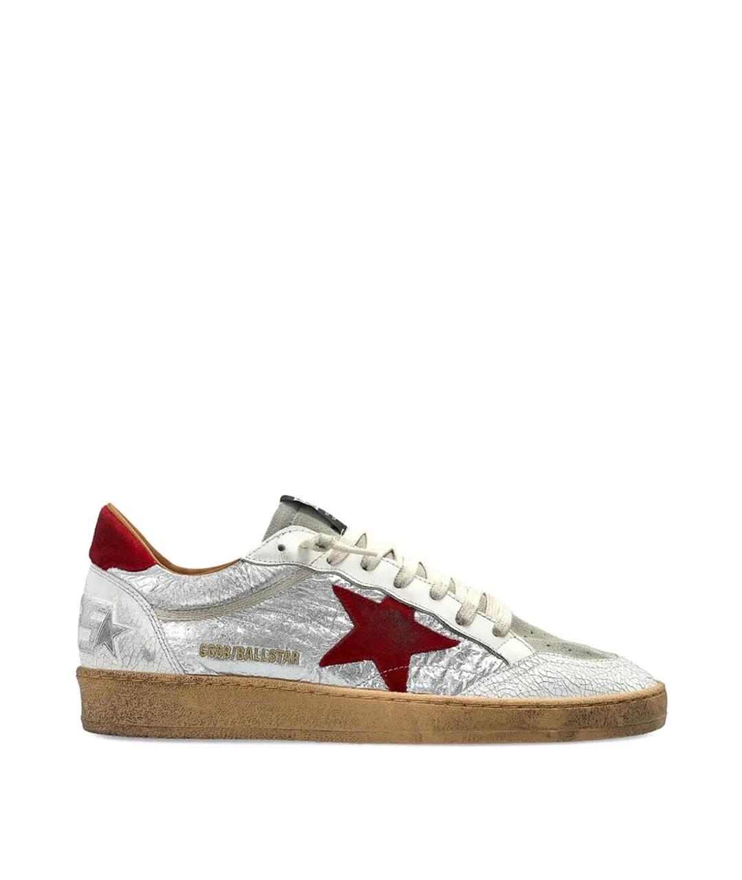 GOLDEN GOOSE DELUXE BRAND Белые низкие кроссовки / кеды, фото 1