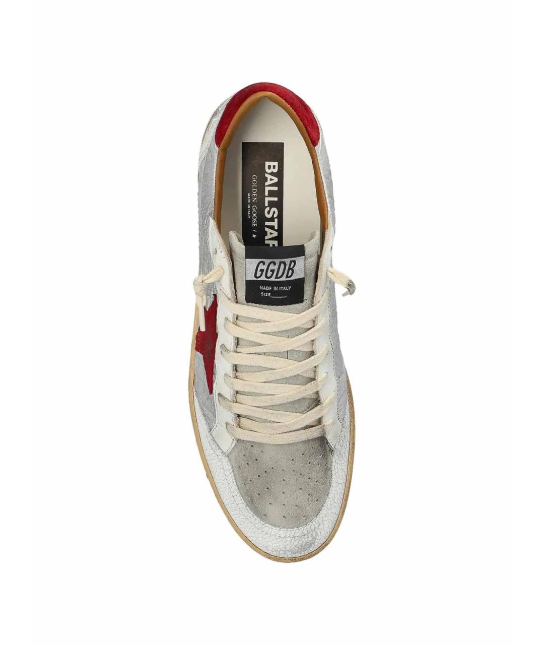 GOLDEN GOOSE DELUXE BRAND Белые низкие кроссовки / кеды, фото 3