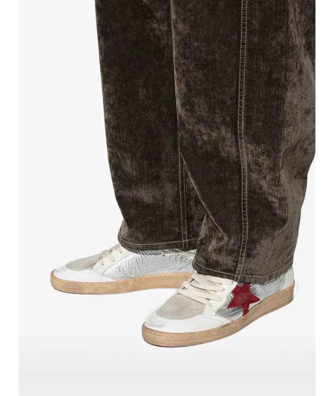 GOLDEN GOOSE DELUXE BRAND Белые низкие кроссовки / кеды, фото 5