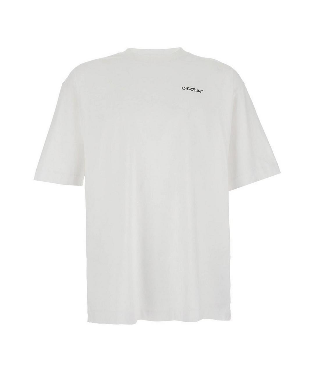 OFF-WHITE Белая футболка, фото 1
