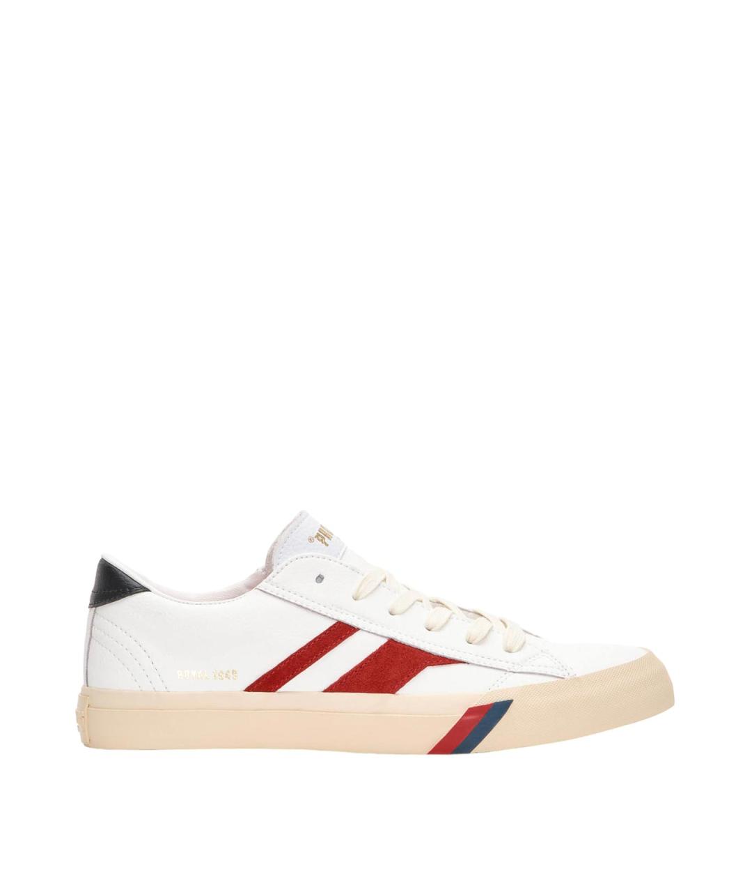 PRO-KEDS Белые кожаные низкие кроссовки / кеды, фото 1