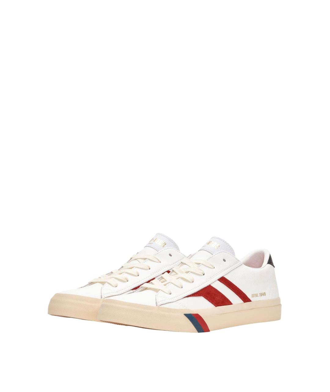 PRO-KEDS Белые кожаные низкие кроссовки / кеды, фото 2