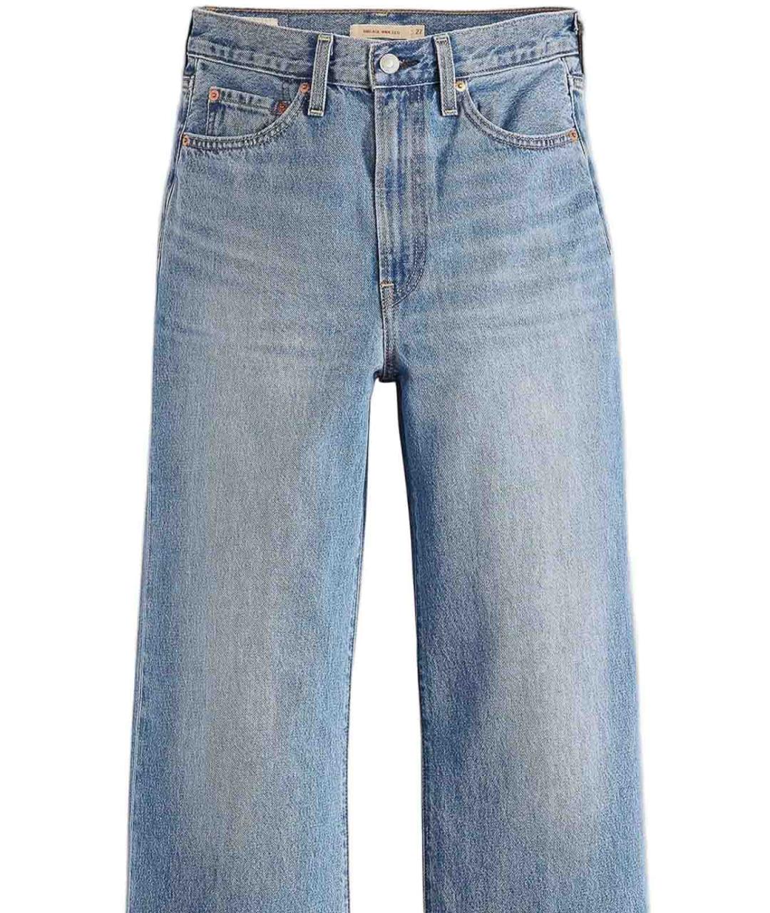 LEVI'S Синие хлопковые джинсы клеш, фото 2
