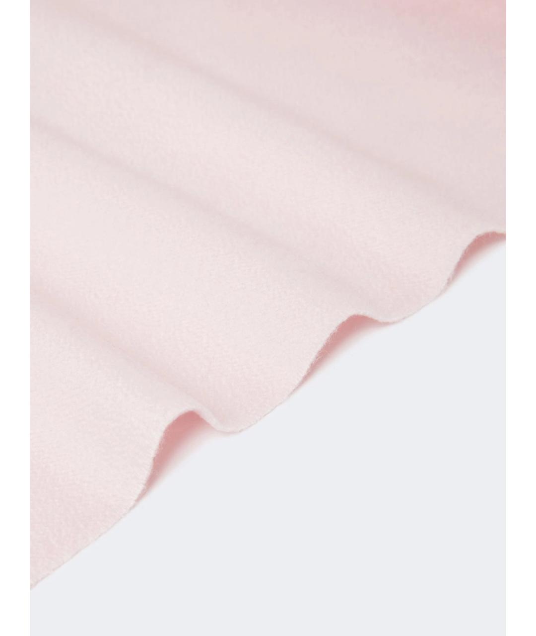 MAX MARA Розовый шарф, фото 3