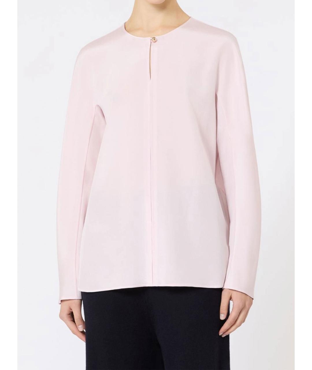 MAX MARA Розовая рубашка, фото 2