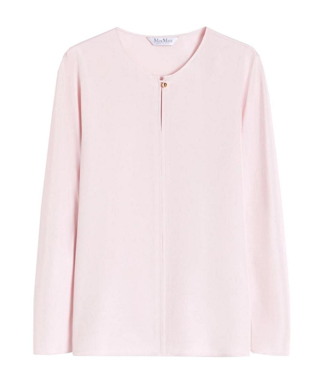 MAX MARA Розовая рубашка, фото 1