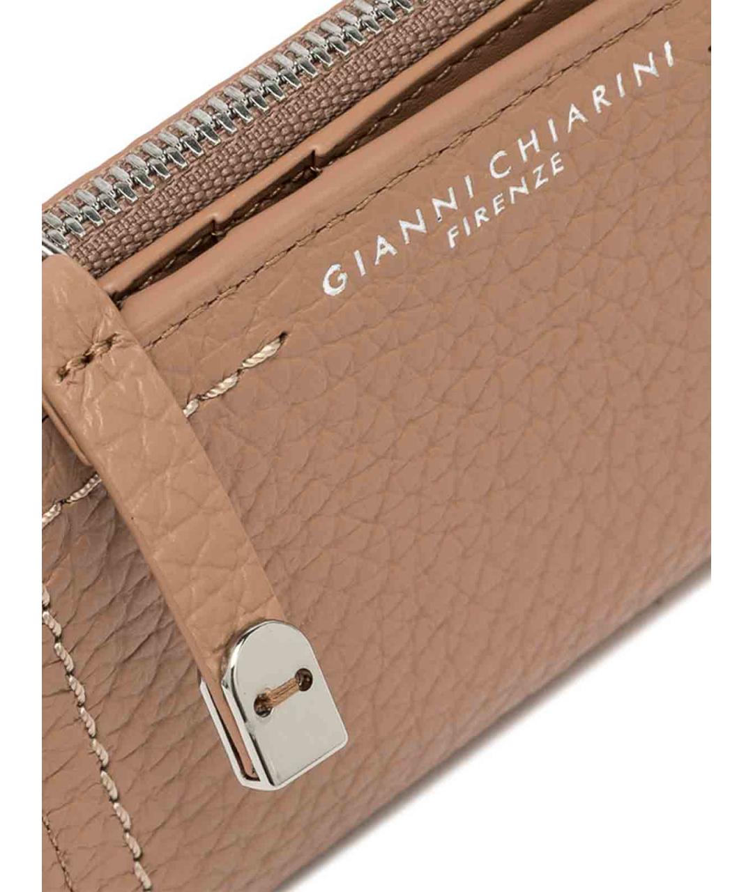 Gianni Chiarini Коричневый кожаный кошелек, фото 5