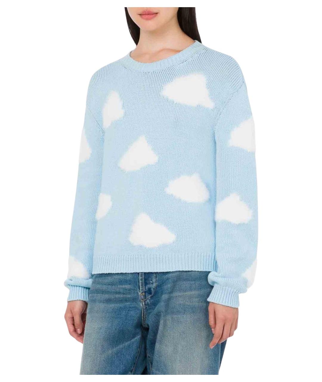 MOSCHINO Мульти хлопковый джемпер / свитер, фото 3