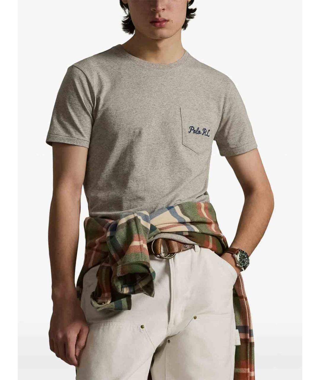 POLO RALPH LAUREN Мульти хлопковая футболка, фото 3