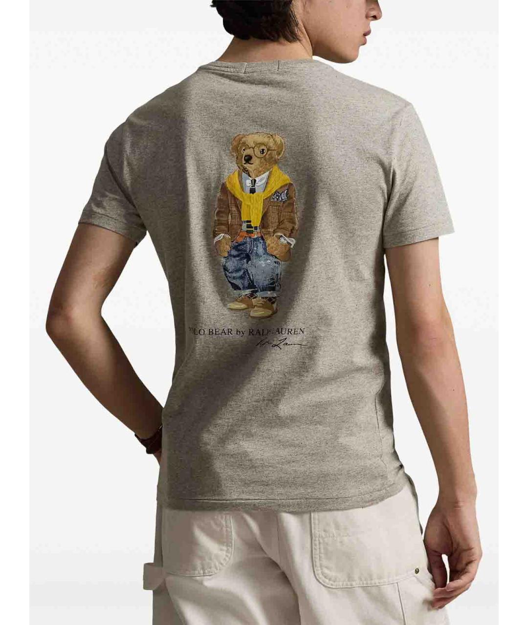 POLO RALPH LAUREN Мульти хлопковая футболка, фото 4
