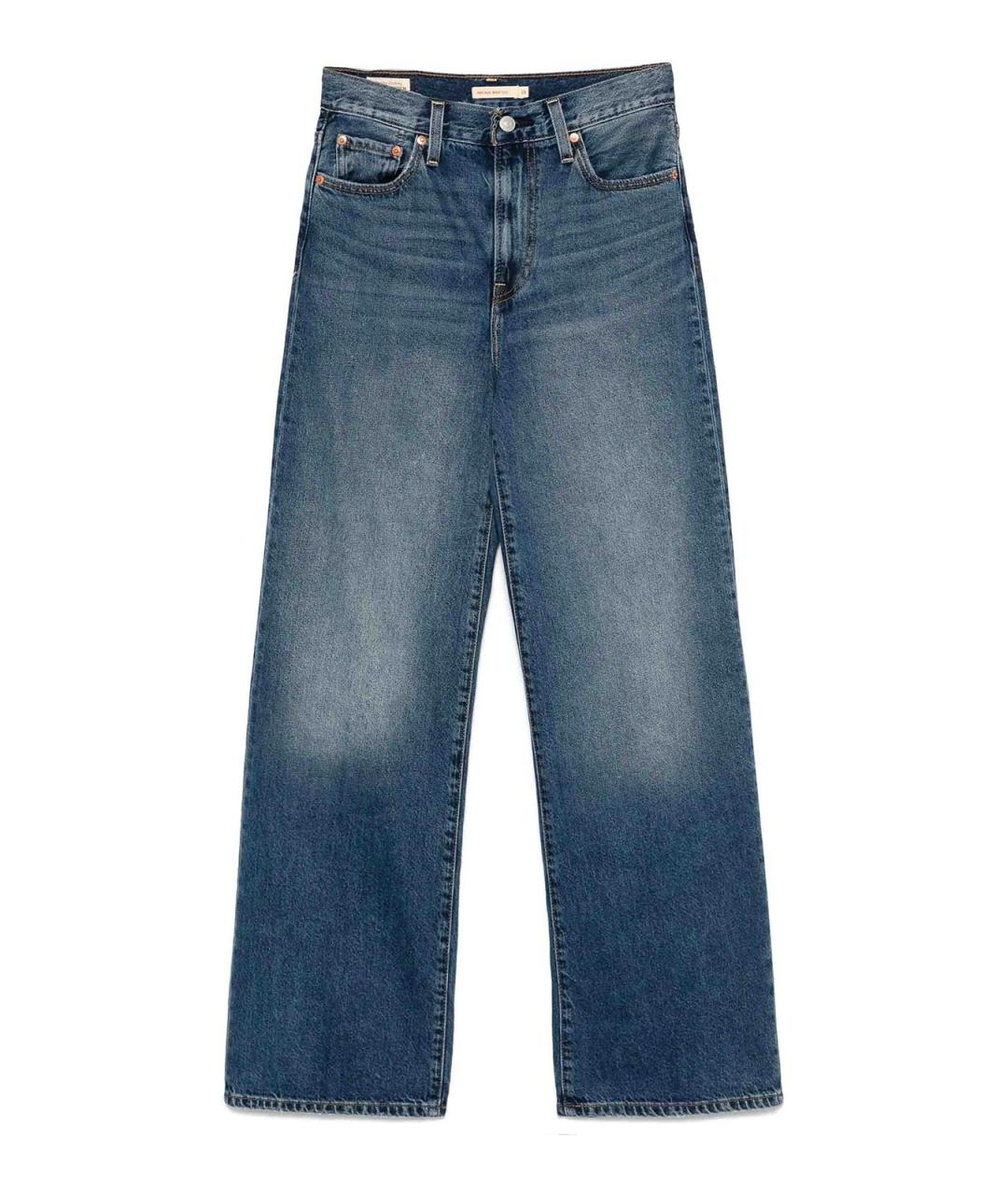 LEVI'S Синие хлопковые джинсы клеш, фото 1