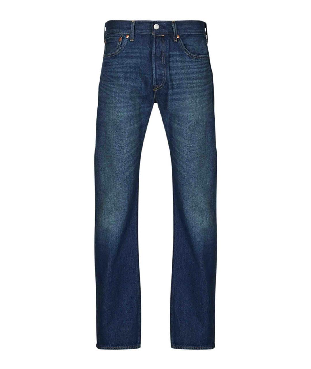 LEVI'S Синие хлопковые джинсы скинни, фото 1