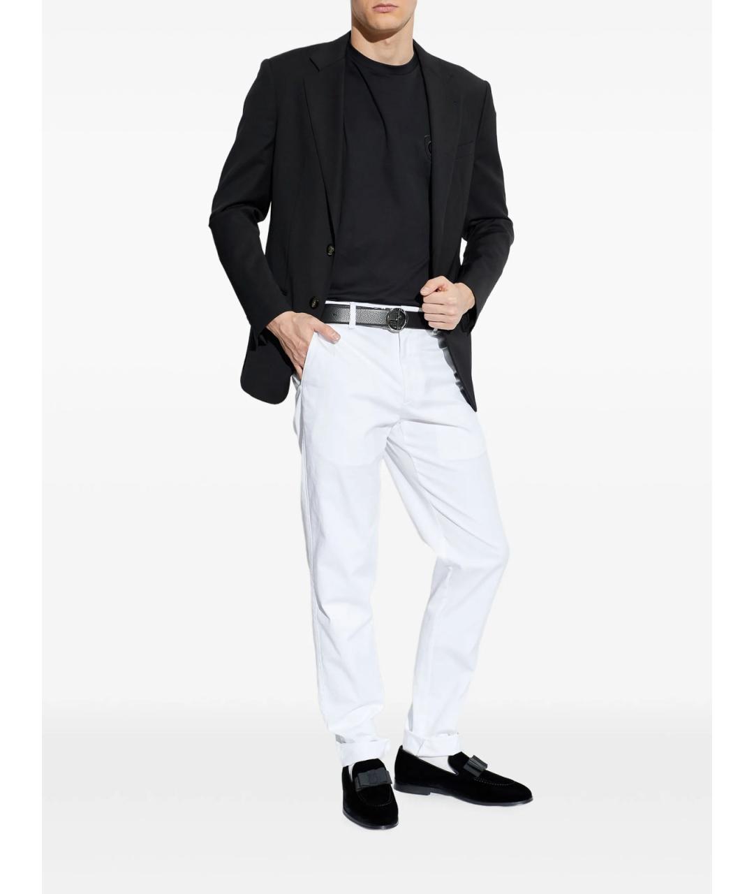 GIORGIO ARMANI Темно-синяя футболка, фото 2