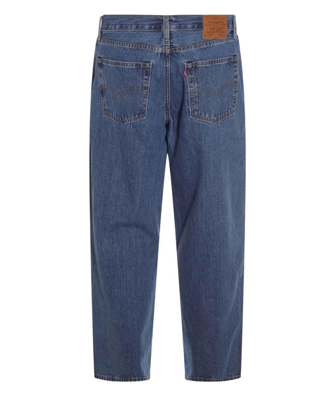 LEVI'S Синие хлопковые джинсы, фото 2