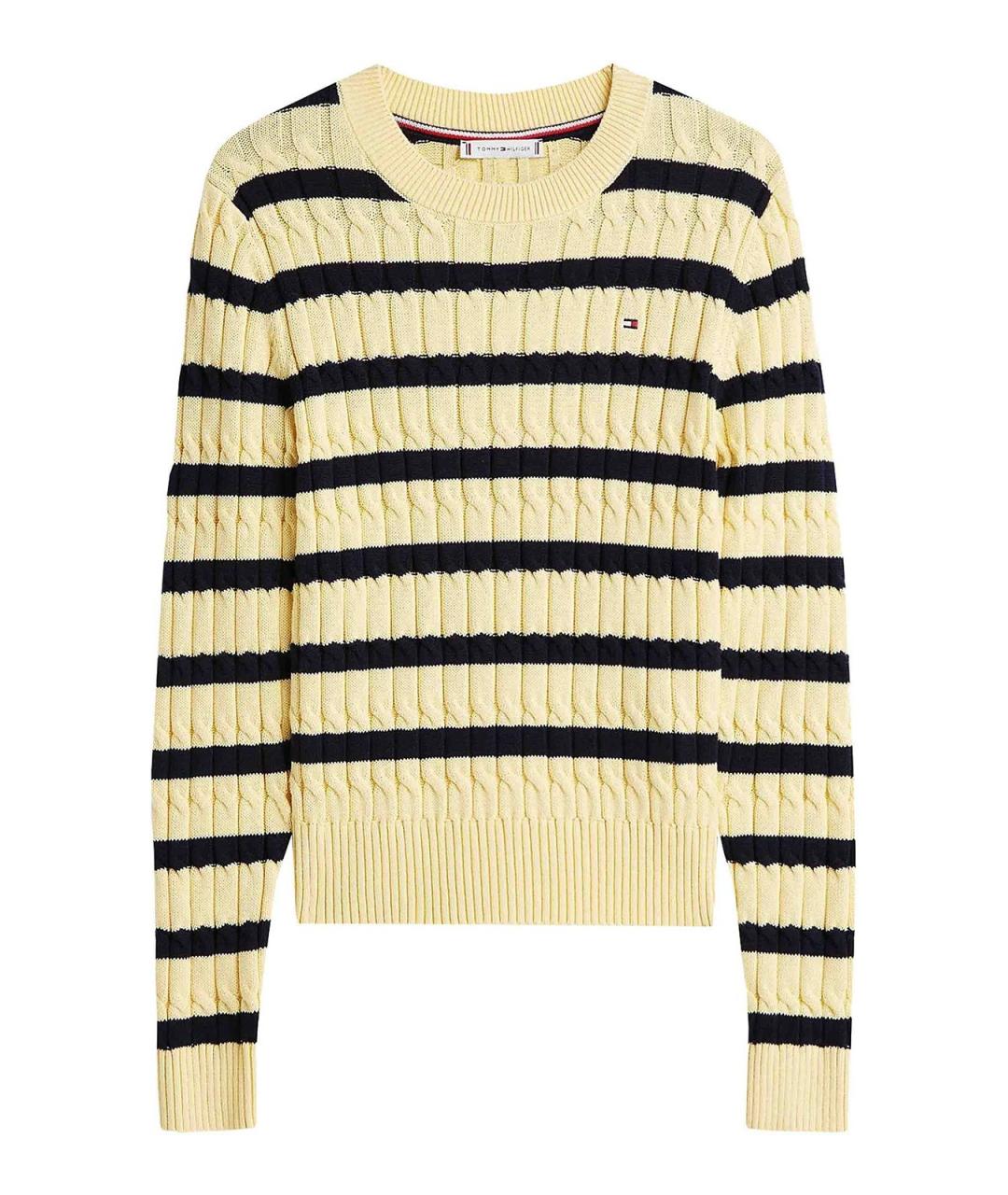TOMMY HILFIGER Мульти хлопковый джемпер / свитер, фото 1