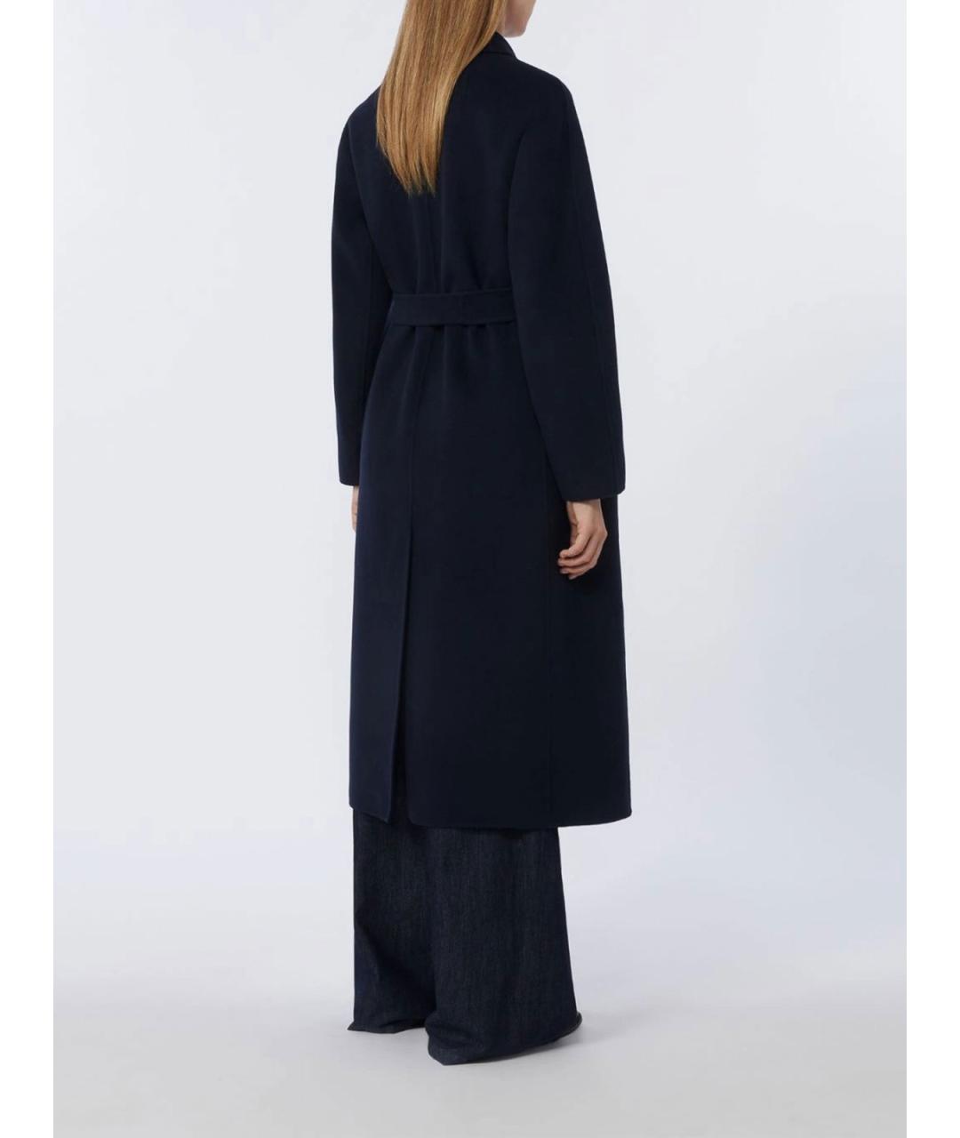 'S MAX MARA Синее пальто, фото 3
