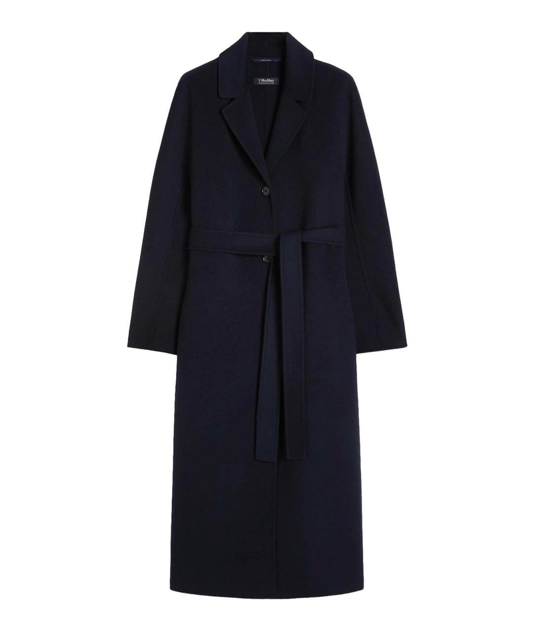 'S MAX MARA Синее пальто, фото 1