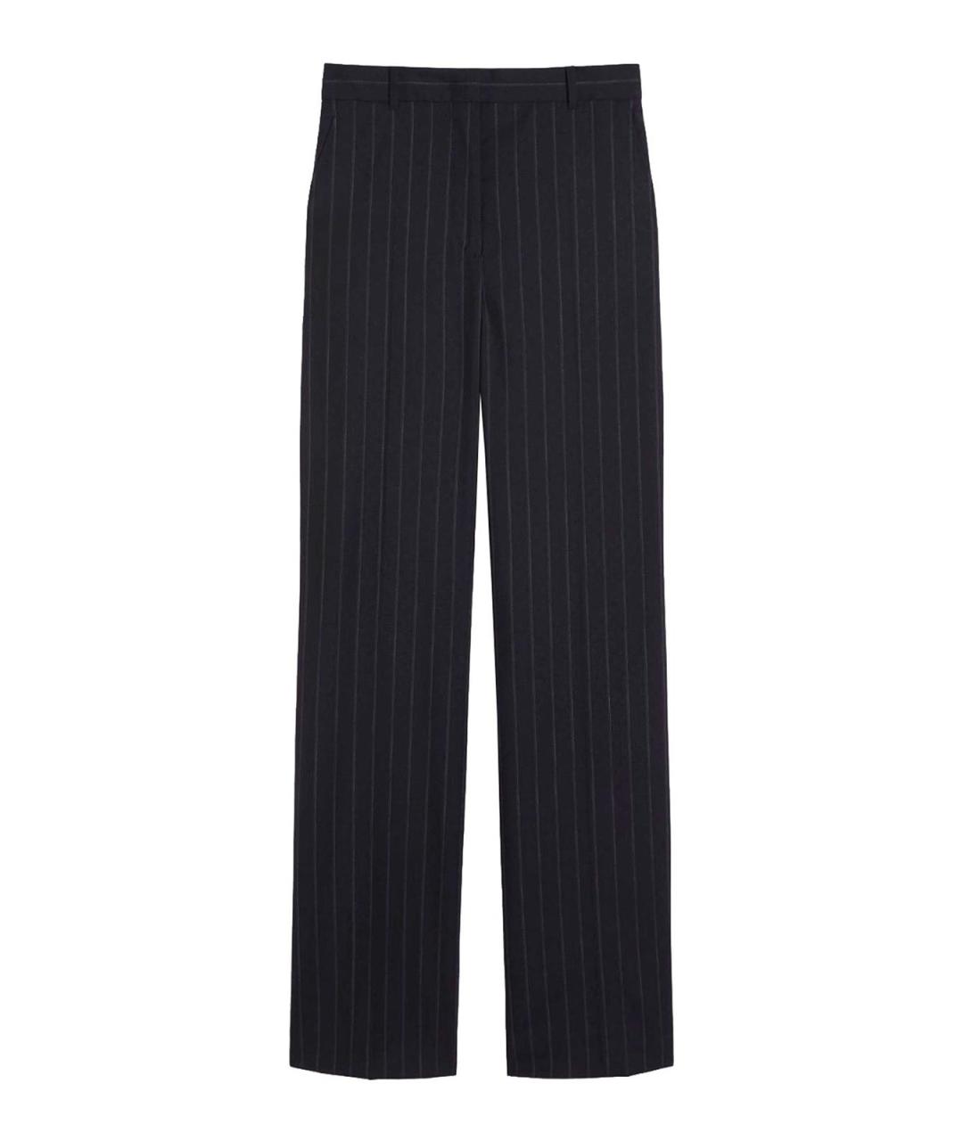 MAX MARA Синие брюки широкие, фото 1