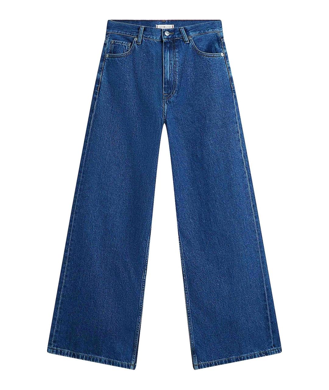 TOMMY HILFIGER Синие прямые джинсы, фото 1
